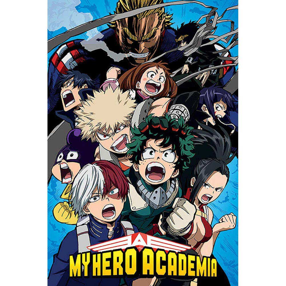 MY HERO ACADEMIA 僕のヒーローアカデミア - Cobalt Blast Group / ポスター - PGS